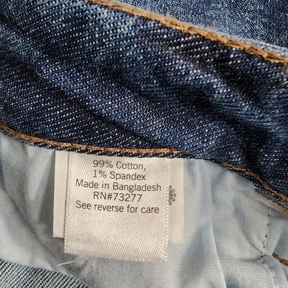 So jrs cuttoff super high rise jean denim shorts distressed sz 3 /26 5 /27 nwt - Picture 6 of 6